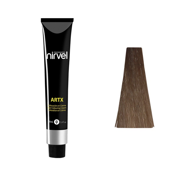 Nirvel Professional Перманентный краситель для волос ARTX Professional, 8 Светлый блондин, 60 мл купить