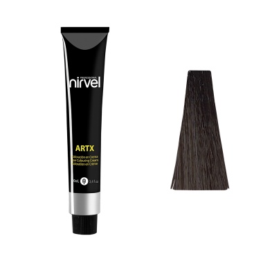Nirvel Professional Перманентный краситель для волос ARTX Professional, 6-1 Темный блондин пепельный, 60 мл купить