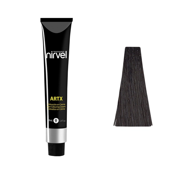 Nirvel Professional Перманентный краситель для волос ARTX Professional, 5-16 Светлый каштановый пепельный фиолетовый, 60 мл купить
