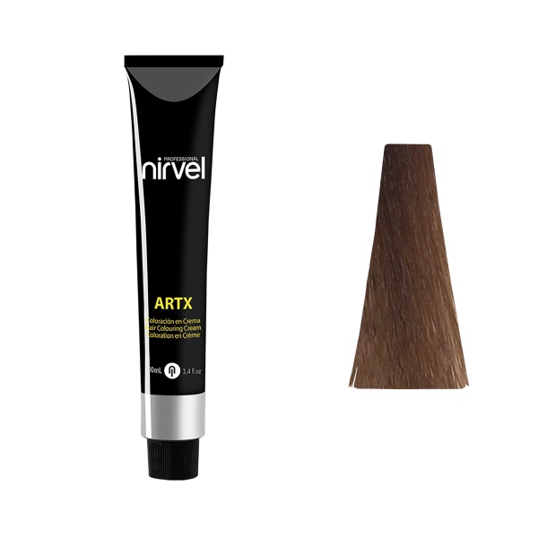 Nirvel Professional Перманентный краситель для волос ARTX Professional, 7-3 Блондин золотистый, 60 мл купить