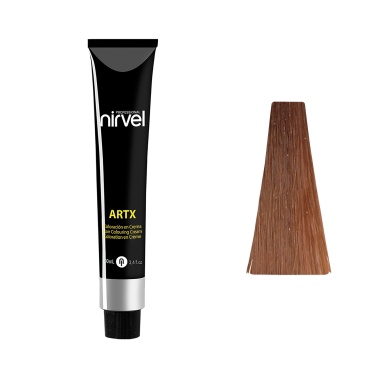 Nirvel Professional Перманентный краситель для волос ARTX Professional, 8-4 Светлый блондин медный, 60 мл купить