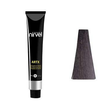 Nirvel Professional Перманентный краситель для волос ARTX Professional, M-1 Серый светлый антижелтый, 60 мл купить