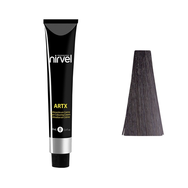 Nirvel Professional Перманентный краситель для волос ARTX Professional, M-1 Серый светлый антижелтый, 60 мл купить