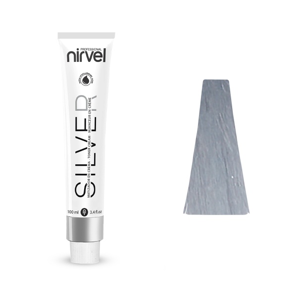 Nirvel Professional Тонер-крем для кислого тонирования Silver, 10-16 Платиновый светлый, 100 мл купить