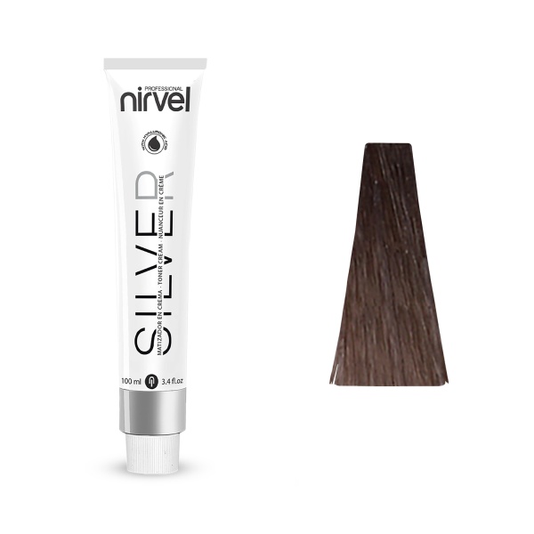 Nirvel Professional Тонер-крем для кислого тонирования Silver, 6-21 Перламутровый пепельный средний, 100 мл купить