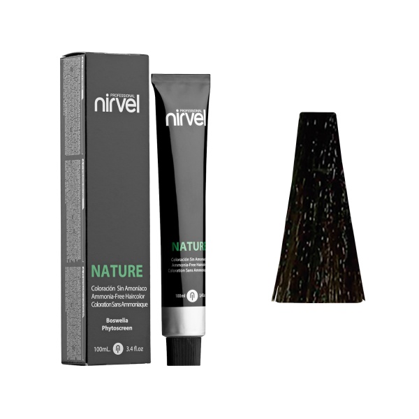 Nirvel Professional Безаммиачный краситель Nature Professional, 6/1 Темный блондин пепельный, 100 мл купить