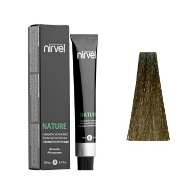 Nirvel Professional Безаммиачный краситель Nature Professional, 8/1 Светлый блондин пепельный, 100 мл купить