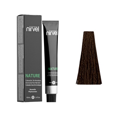 Nirvel Professional Безаммиачный краситель Nature Professional, 5/3 Светлый каштановый золотистый, 100 мл купить