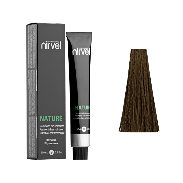 Nirvel Professional Безаммиачный краситель Nature Professional, 6/3 Темный блондин золотистый, 100 мл купить