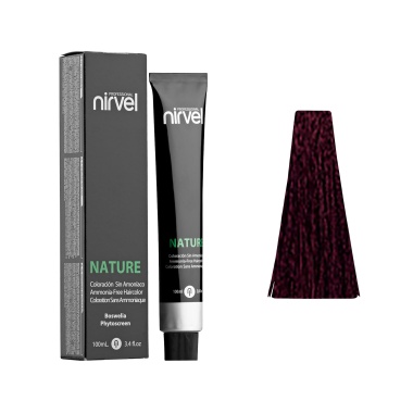 Nirvel Professional Безаммиачный краситель Nature Professional, 5/5 Светлый каштановый красный, 100 мл купить