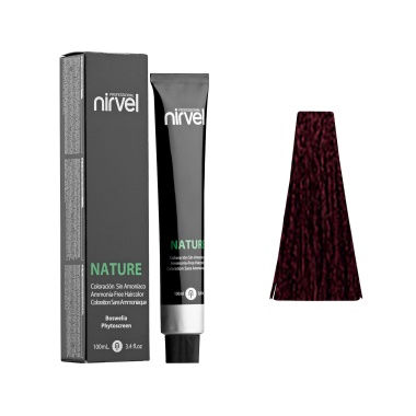 Nirvel Professional Безаммиачный краситель Nature Professional, 5/55 Светлый каштановый красный интенсивный, 100 мл купить