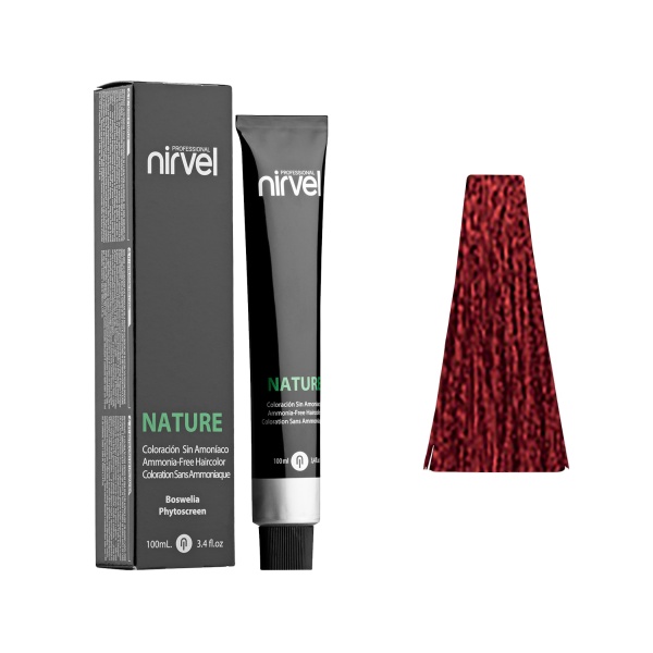 Nirvel Professional Безаммиачный краситель Nature Professional, 8/55 Светлый блондин красный интенсивный, 100 мл купить