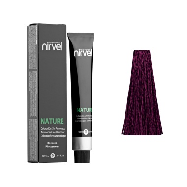 Nirvel Professional Безаммиачный краситель Nature Professional, 8/65 Светлый блондин фиолетовый красный, 100 мл купить