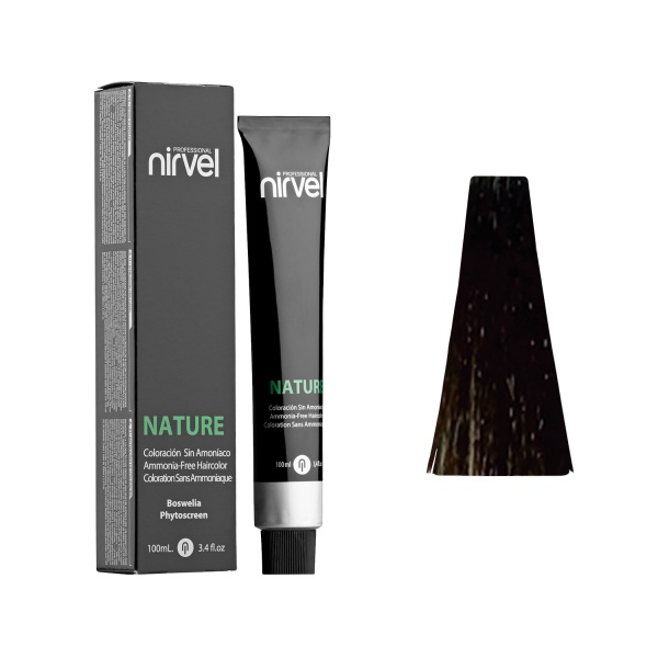 Nirvel Professional Безаммиачный краситель Nature Professional, 6/71 Темный блондин коричневый пепельный, 100 мл купить