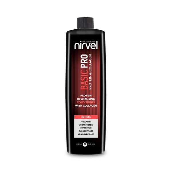 Nirvel Professional Кондиционер восстанавливающий с протеином и коллагеном Protein revitalising conditioner with Collagen, 1000 мл купить