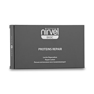 Nirvel Professional Лосьон интенсивно восстанавливающий с аминокислотами протеинов пшеницы Protiins Repair, 10*10 мл купить