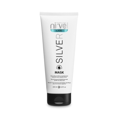 Nirvel Professional Маска нейтрализующая с гиалуроновой кислотой д/седых и блондированных волос Silver Mask, 250 мл купить