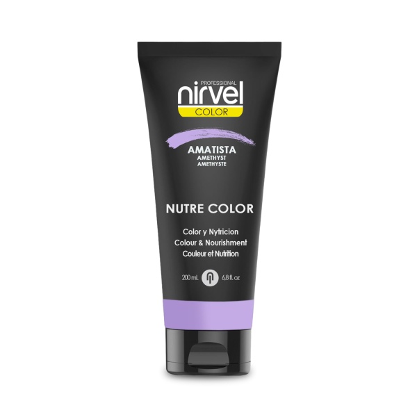 Nirvel Professional Красящая гель-маска питательная Nutre Color, Nutre Color, Аметист Amethyst, 200 мл купить