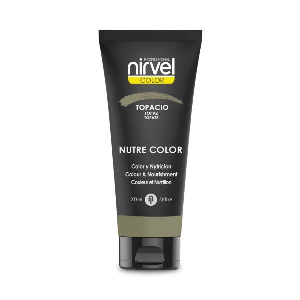 Nirvel Professional Красящая гель-маска питательная Nutre Color, Топаз Topaz, 200 мл купить