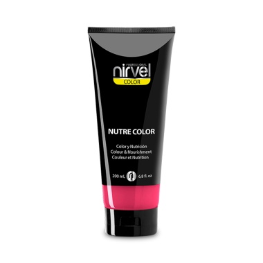 Nirvel Professional Красящая гель-маска питательная Nutre Color, Клубника Strawberry, 200 мл купить