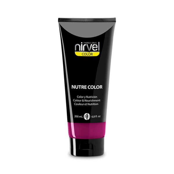 Nirvel Professional Красящая гель-маска питательная Nutre Color, Пурпурный Purple, 200 мл купить