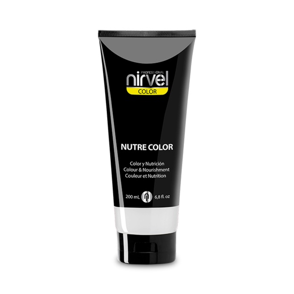 Nirvel Professional Красящая гель-маска питательная Nutre Color, Прозрачный White, 200 мл купить