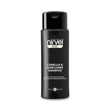 Nirvel Professional Шампунь для окрашенных волос с экстрактами Камелии и Подсолнечника Camelia & Sunflower, 250 мл купить