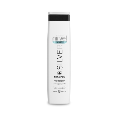 Nirvel Professional Шампунь защитный с гиалуроновой кислотой для седых и блондированных волос Silver Shampoo, 250 мл купить