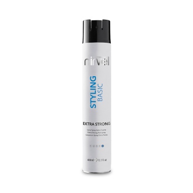 Nirvel Professional Лак для волос Экстра сильной фиксации Basic Extra Strong, 400 мл купить