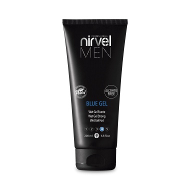 Nirvel Professional Гель для укладки волос сильной 4 степени фиксации Blue Gel, 200 мл купить