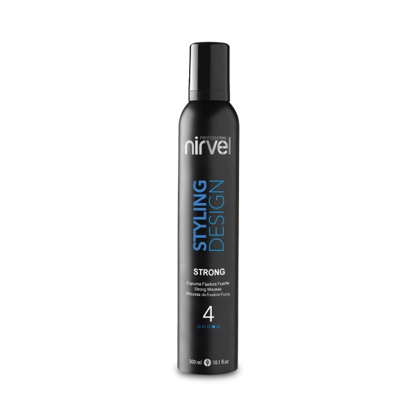 Nirvel Professional Мусс для укладки волос сильной фиксации Strong Mousse, 300 мл купить