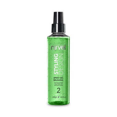 Nirvel Professional Спрей гель для укладки волос при помощи брашинга Spray Gel Brushing, 200 мл купить