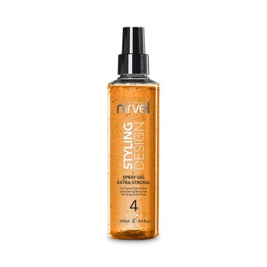 Nirvel Professional Спрей гель экстра сильной фиксации Spray Gel Extra Strong, 200 мл купить