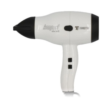 Tecnoelettra Фен для волос Kompact Turbo 3600, White купить