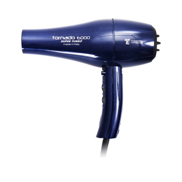 Tecnoelettra Фен для волос Tornado 6000, Blue купить