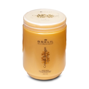 Brelil Professional Маска глубокого восстановления Кристаллы Аргании Cristalli di Argan, 1000 мл купить