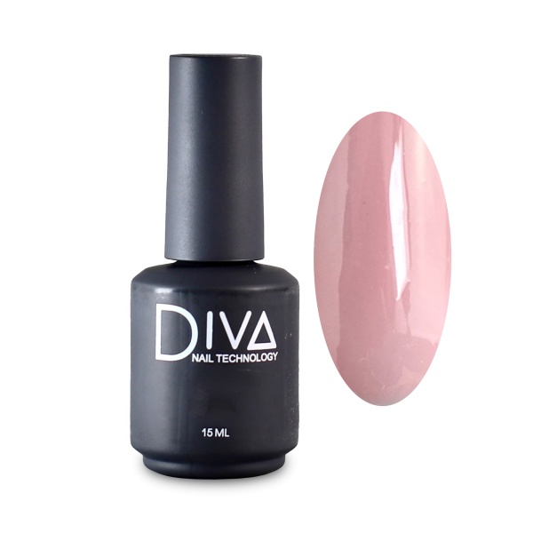 Diva База каучуковая камуфлирующая French Base, Rosy Brown, 15 мл купить