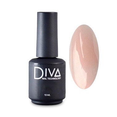 Diva База каучуковая камуфлирующая French Base, Linen, 15 мл купить