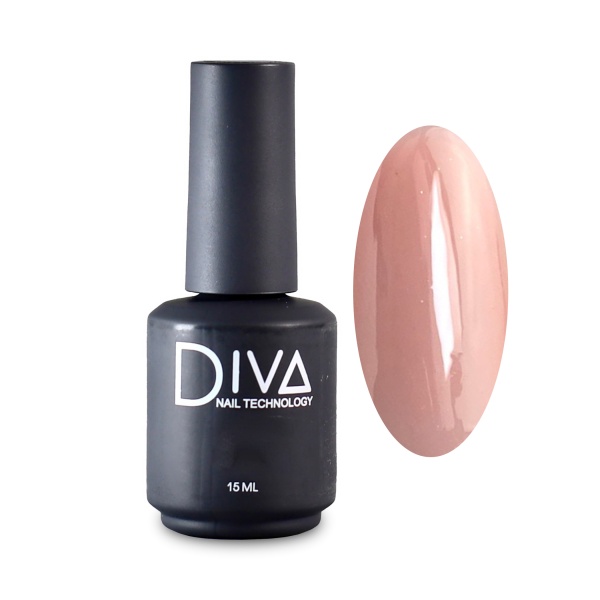Diva База каучуковая камуфлирующая French Base, Rose Tan, 15 мл купить