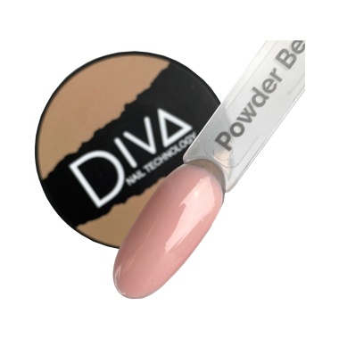 Diva База каучуковая камуфлирующая French Base, Powder Beige, 30 мл купить