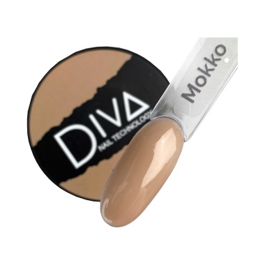Diva База каучуковая камуфлирующая French Base, Mokko, 30 мл купить
