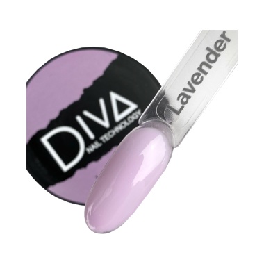 Diva База каучуковая камуфлирующая French Base, Lavender, 30 мл купить