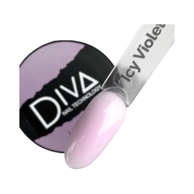 Diva База каучуковая камуфлирующая French Base, Icy Violet , 30 мл купить