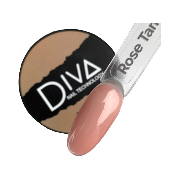 Diva База каучуковая камуфлирующая French Base, Rose Tan, 30 мл купить