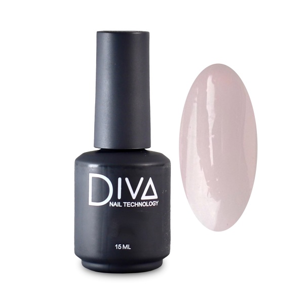 Diva База каучуковая камуфлирующая French Base, White Rose, 15 мл купить