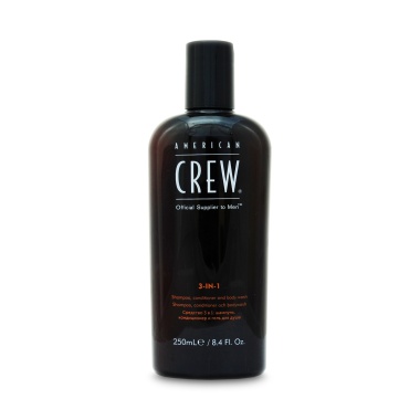 American Crew Шампунь, кондиционер и гель для душа 3 в 1, 250 мл купить