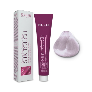 Ollin Professional Безаммиачный стойкий краситель с маслом виноградной косточки Silk Touch, 0/02 корректор перламутровый, 60 мл купить