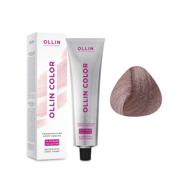 Ollin Professional Перманентная крем-краска для волос Color Platinum Collection, 9/75 блондин коричнево-махагоновый, 100 мл купить