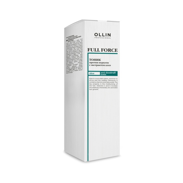 Ollin Professional Тоник против перхоти с экстрактом алоэ Full Force, 80 мл купить
