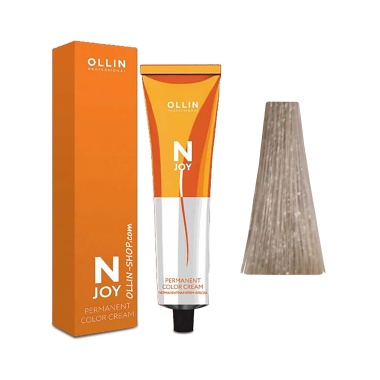 Ollin Professional Перманентная крем-краска для волос N-Joy, 9/31 блондин золотисто-пепельный, 100 мл купить